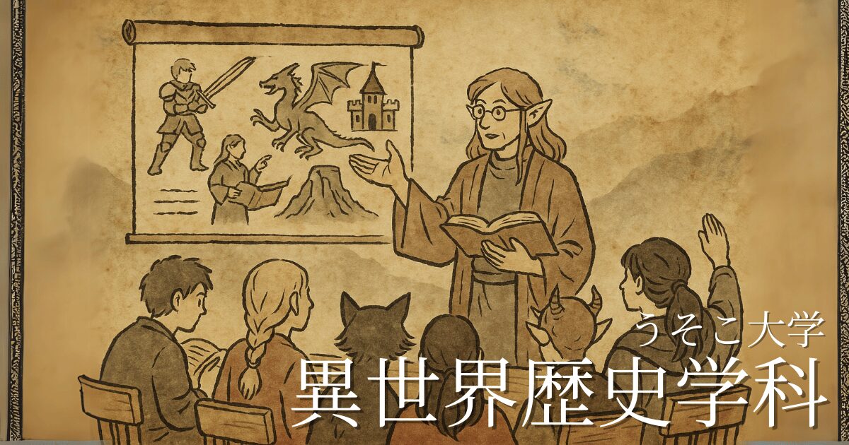 異世界歴史学科