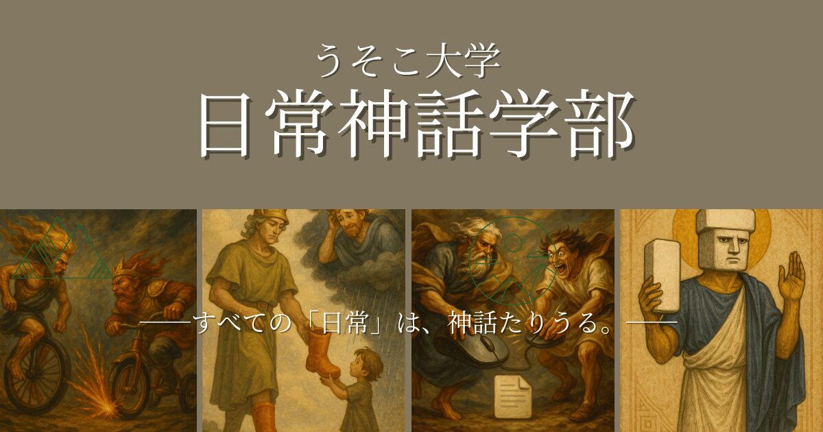 日常神話学部