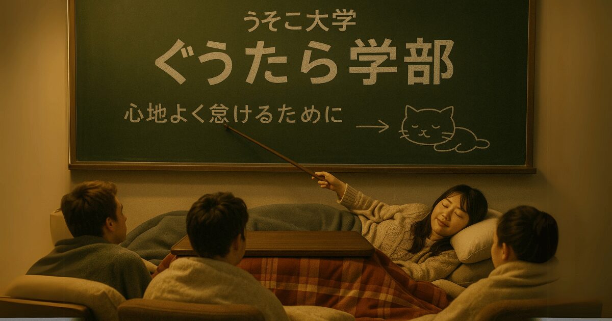 ぐうたら学部