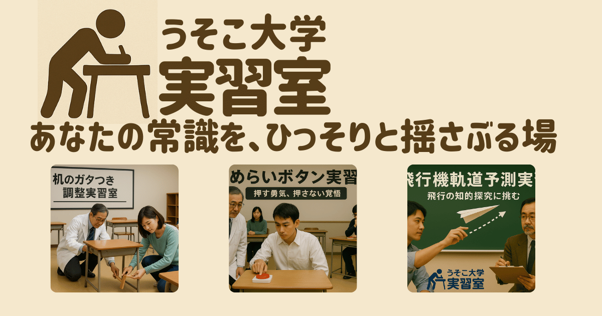 うそこ大学 実習室